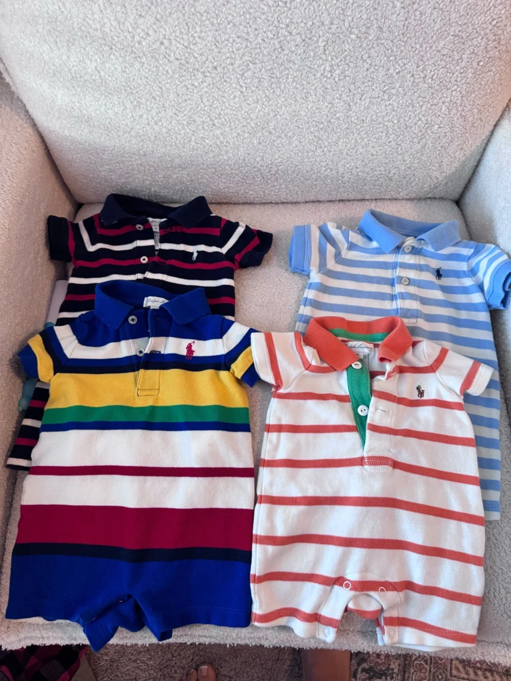Baby Ralph Lauren rompers